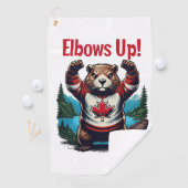 エルボアップカナダ ゴルフタオル (インサイチュ)