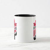 エルボアップカナダ マグカップ (中央)