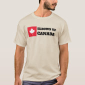 エルボアップカナダ Tシャツ (正面)