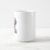 エルボーズアップ - 戦うカナダガチョウ コーヒーマグカップ (中央)
