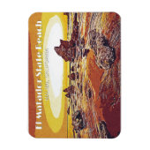 エルマタドール州ビーチ マグネット (縦)