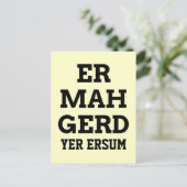 エルマーガルド葉書 ポストカード (スタンド正面)