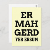 エルマーガルド葉書 ポストカード (正面/裏面)