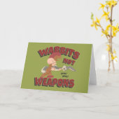 エルマーFDD™ & BUGS BUNNY™ "武器ではないビット" カード (黄色い花)