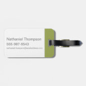 エルマーFDD™ & BUGS BUNNY™ "武器ではないビット" ラゲッジタグ (裏面横)