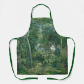 エルミタージュの近くの森のカミーユ・ピサロ エプロン (正面)
