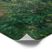 エルミタージュの近くの森のカミーユ・ピサロ ポスター (角)