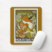 エルミタージュアールヌーボーフローラ マウスパッド (マウス)