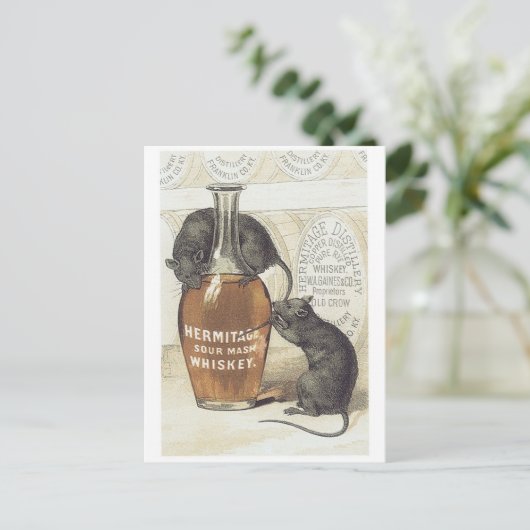 エルミタージュサワーマッシュウィスキー ポストカード (スタンド正面)