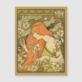 エルミタージュフランスの新しいの花の分野の女性 (正面)