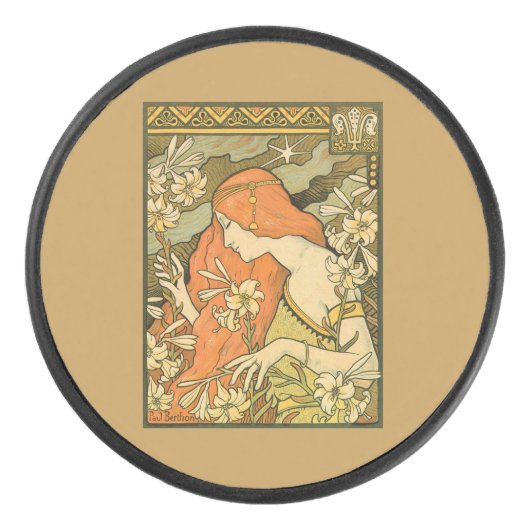 エルミタージュフランスの新しいの花の分野の女性 アイスホッケーパック (正面)