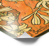 エルミタージュフランスの新しいの花の分野の女性 フォトプリント            (角)