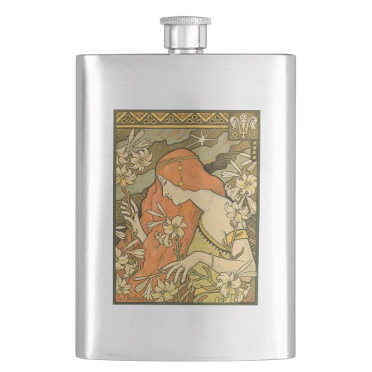 エルミタージュフランスの新しいの花の分野の女性 フラスク (正面)