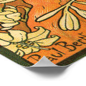 エルミタージュフランスの新しいの花の分野の女性 ポスター (角)