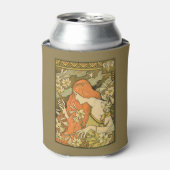 エルミタージュフランスの新しいの花の分野の女性 缶クーラー (缶正面)