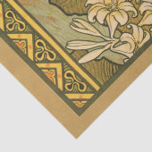 エルミタージュフランスの新しいの花の分野の女性 薄葉紙 (詳細)