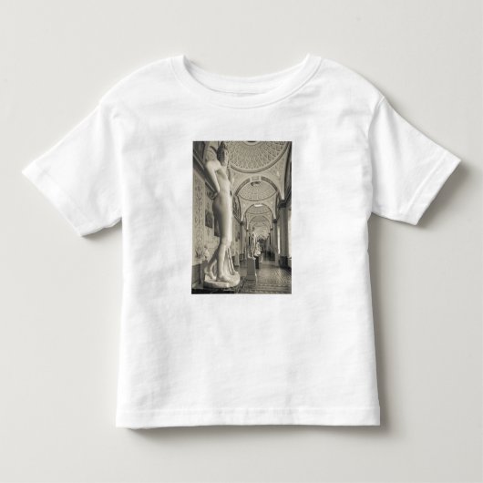 エルミタージュ美術館と冬宮殿 トドラーTシャツ (正面)