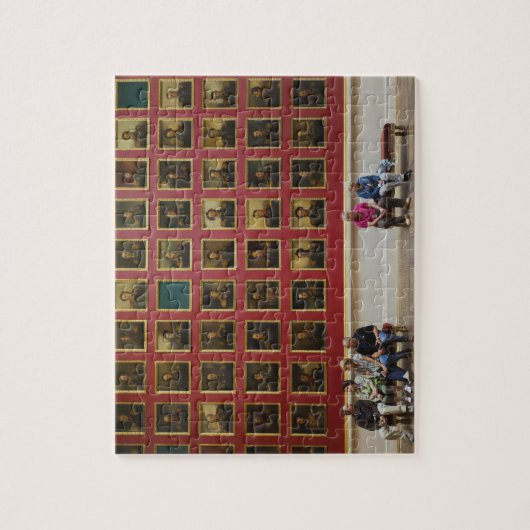 エルミタージュ美術館、197号室、1812戦争展示室 ジグソーパズル (縦)