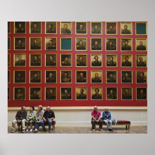 エルミタージュ美術館、197号室、1812戦争展示室 ポスター (正面)