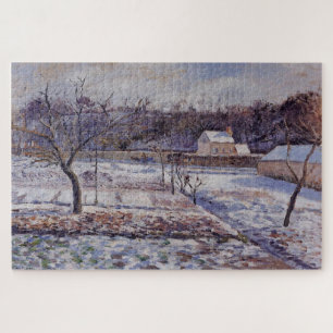 エルミタージュ、ポントワーズ雪効果(1874) by C.P ジグソーパズル
