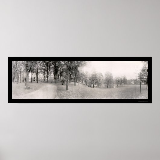 エルミラ・カレッジNY写真1909 ポスター (正面)