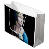 エルミンのある女性、レオナルド・ダ・ヴィンチ ラージペーパーバッグ (正面アングル)