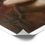 エルミンのレディ、レオナルド・ダ・ヴィンチ、1485年 ポスター (角)