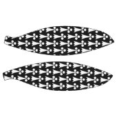 エルミン模様、中世の模様、白い黒 バスケットボール (パネル)