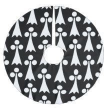 エルミン模様、中世の模様、白い黒