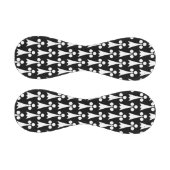 エルミン模様、中世の模様、白い黒 野球ボール (パネル)