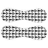 エルミン模様、中世の模様、白に黒 ソフトボール (パネル)