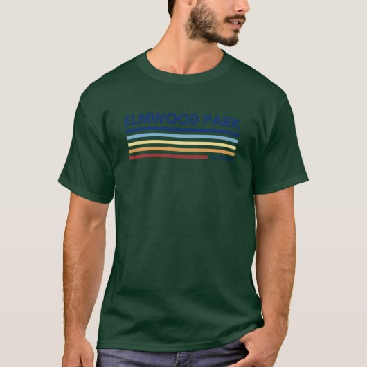 エルムウッドパークイリノイ Tシャツ (正面)