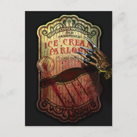 エルムストリートの悪夢 | スプリングウッドのアイスクリーム シーズンポストカード (正面)