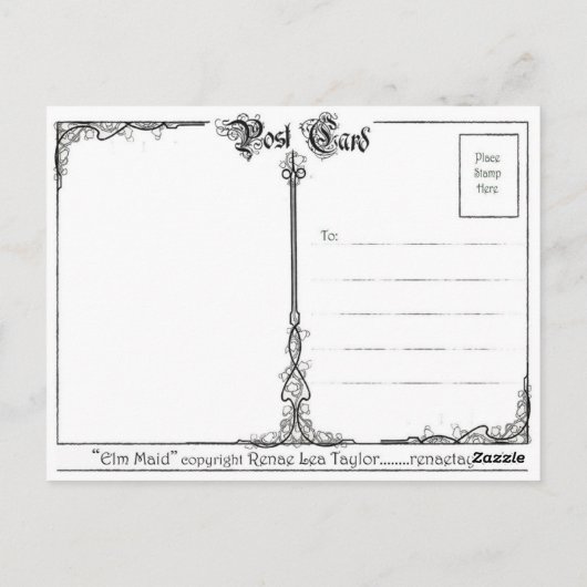 エルムメイド ポストカード (裏面)