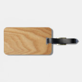 エルム木目荷物タグ ラゲッジタグ (裏面横)