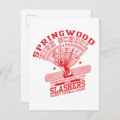 エルム街の悪夢 | スプリングウッド高校 シーズンポストカード (正面/裏面)