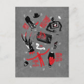 エルム街の悪夢 | フレディ・クルーガー談 シーズンポストカード (正面)