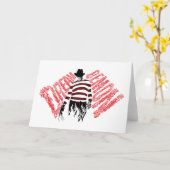 エルム街の悪夢 | 夢の悪魔フレディ カード (黄色い花)