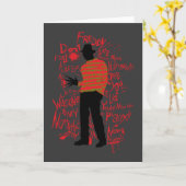 エルム街の悪夢 | 眠ってはいけない カード (黄色い花)