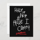 エルム街の悪夢 | 私がやってくる シーズンポストカード (正面/裏面)