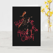 エルム街の悪夢 | Ready or Not カード (黄色い花)