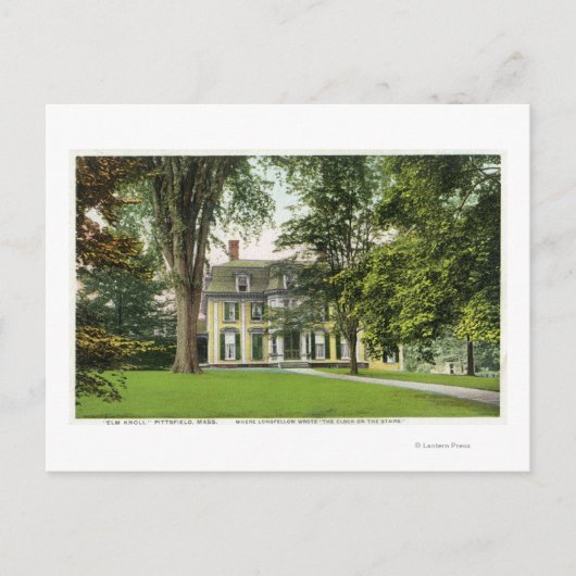エルム・ノルの眺め、ロングフェロー ポストカード (正面)