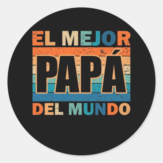 エルメジョールパパデルムンドパラディアデルパドレー ラウンドシール (正面)