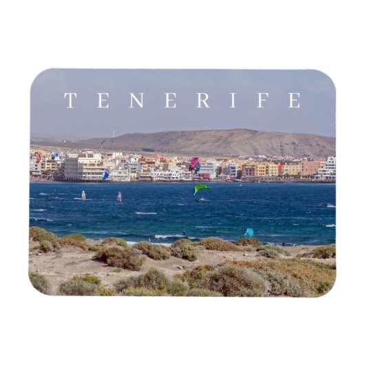 エルメダノビューテネリフェ冷蔵庫用マグネット マグネット (横)