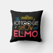 エルモとの間で行われる未遅延番組 クッション (裏面)