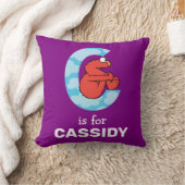 エルモのアルファベット | C クラウド クッション (ブランケット)