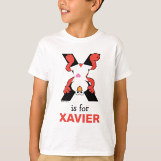 エルモのアルファベット | X エックス Tシャツ