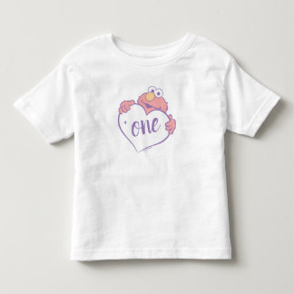 エルモのスイートハートバースデー トドラーTシャツ