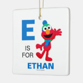 エルモのメリークリスマス セラミックオーナメント (左)