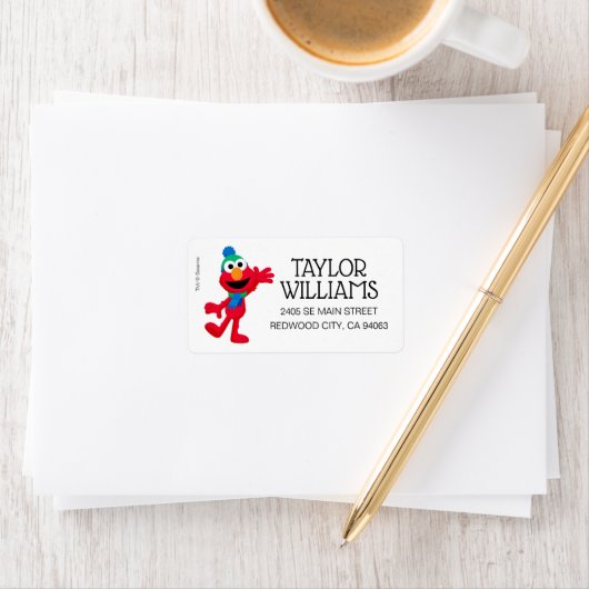 エルモのメリークリスマス ラベル (インサイチュ)